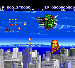 Aero Blasters screenshot 3 for PC Engine